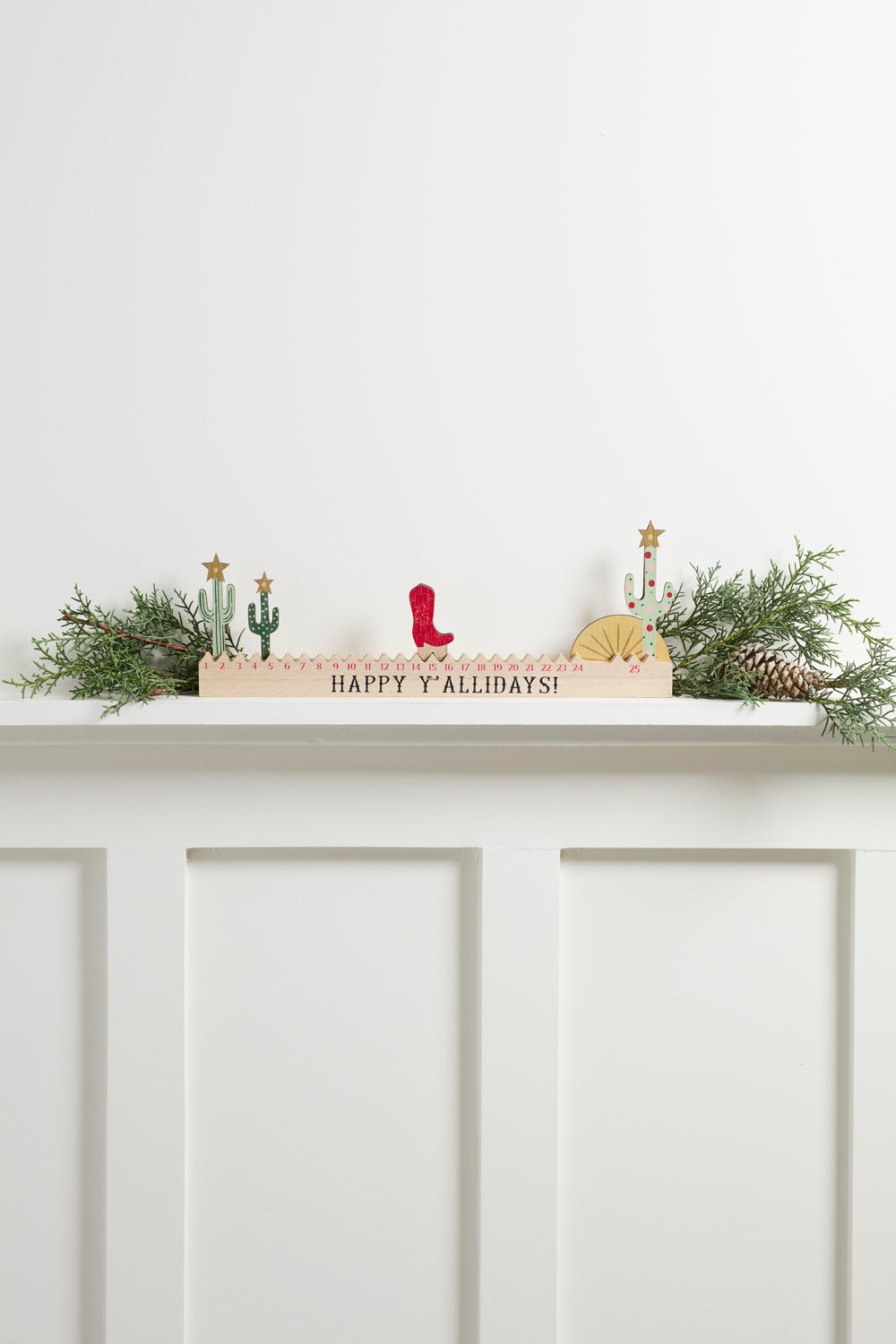 Western Winter Advent Calendar Set of 8 By Accent Decor | Planters, Troughs & Cachepots | Modishstore - 3