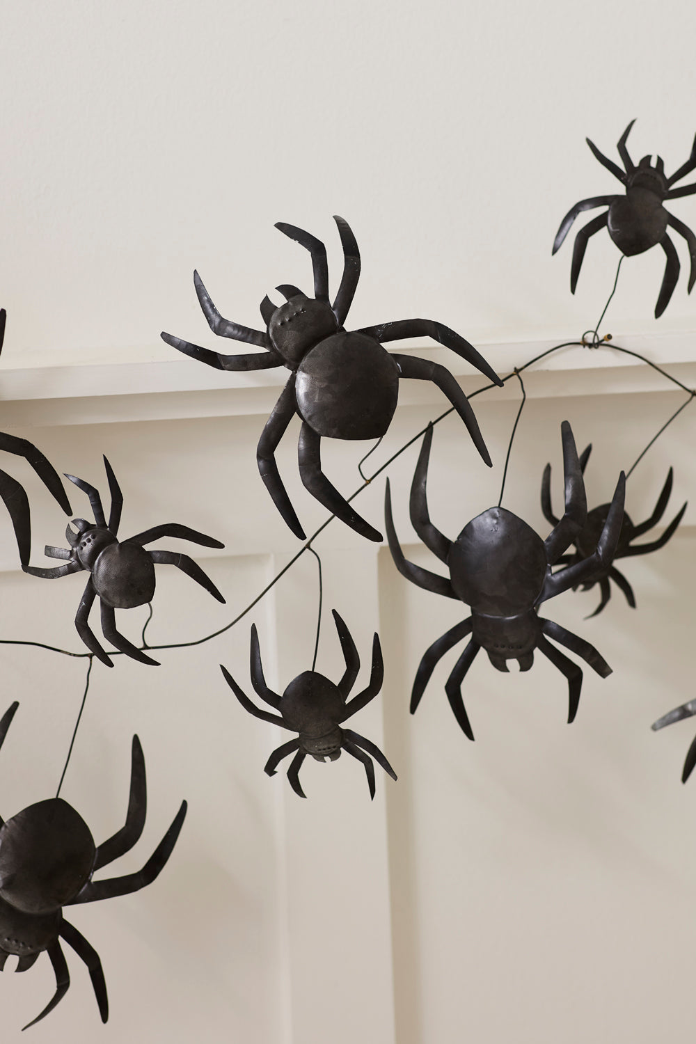 Widow Spider Garland Set of 2 By Accent Decor | Garland & Wreath | Modishstore - 1