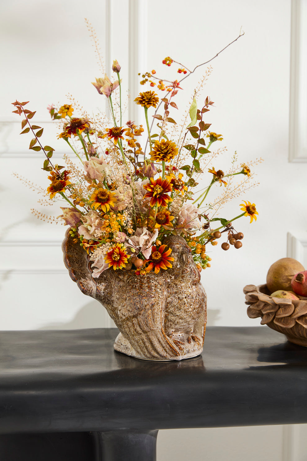 Wild Turkey Pot By Accent Decor | Planters, Troughs & Cachepots | Modishstore - 3