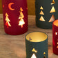 Willowby Lantern Set of 2 By Accent Decor | Lanterns | Modishstore - 1