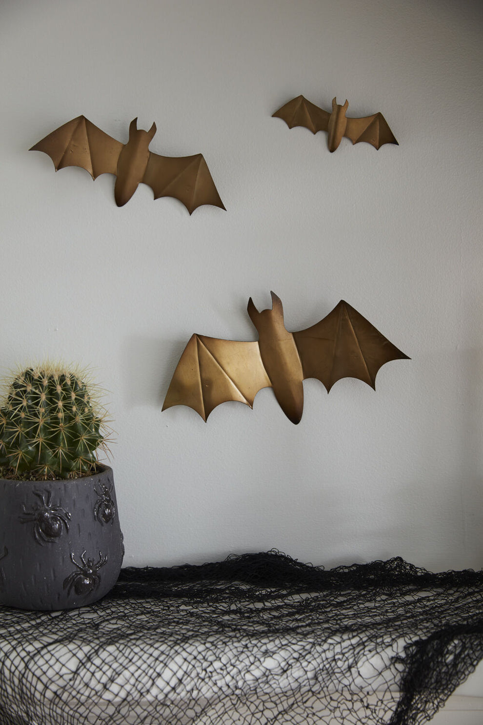 Winged Bat Wall Decor - Set of 24 By Accent Decor | Wall Decor | Modishstore - 2