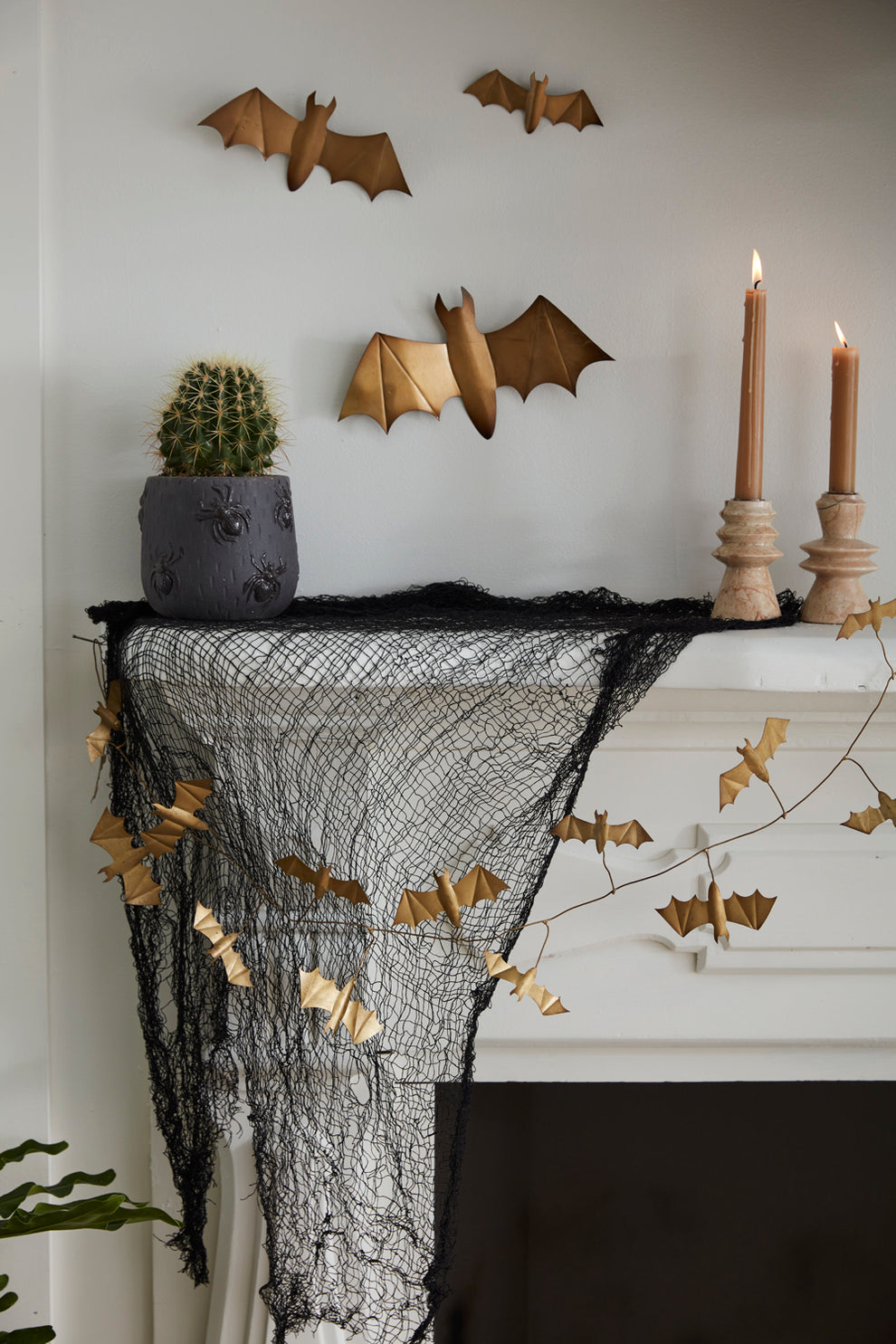 Winged Bat Wall Decor - Set of 24 By Accent Decor | Wall Decor | Modishstore - 3