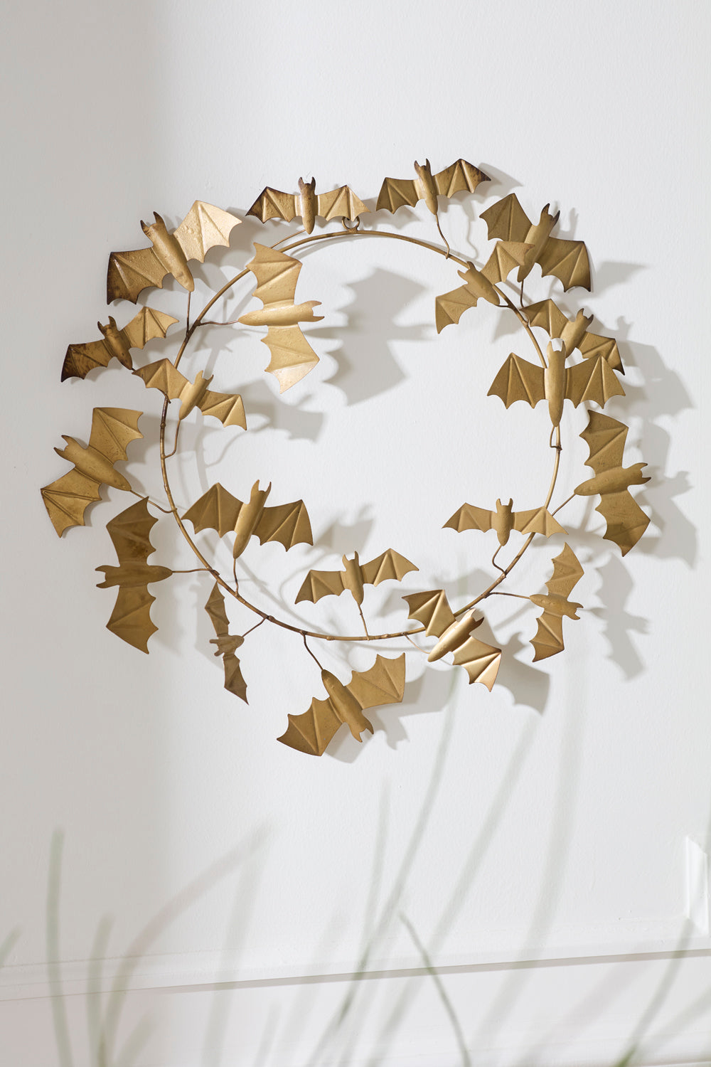 Winged Bat Wreath Set of 2 By Accent Decor | Wreath | Modishstore - 3