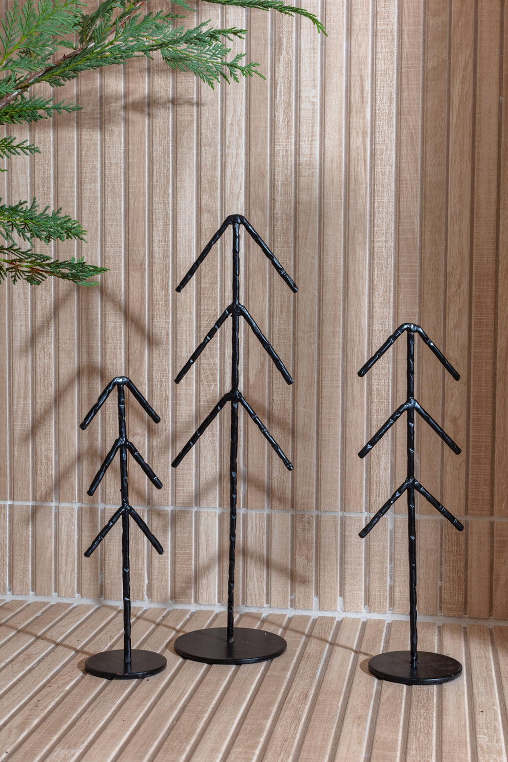 Winter Silhouette Tree Set of 8 By Accent Decor | Figurines | Modishstore - 3