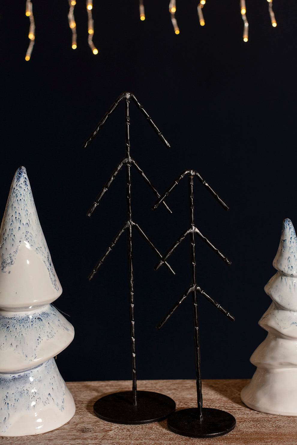 Winter Silhouette Tree Set of 8 By Accent Decor | Figurines | Modishstore - 4