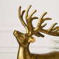 Winter Sleigh Deer By Accent Decor | Planters, Troughs & Cachepots | Modishstore - 1