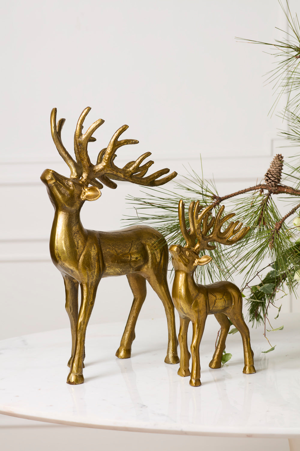 Winter Sleigh Deer By Accent Decor | Planters, Troughs & Cachepots | Modishstore - 4