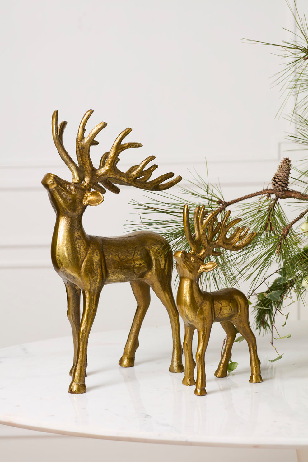 Winter Sleigh Deer By Accent Decor | Planters, Troughs & Cachepots | Modishstore - 4