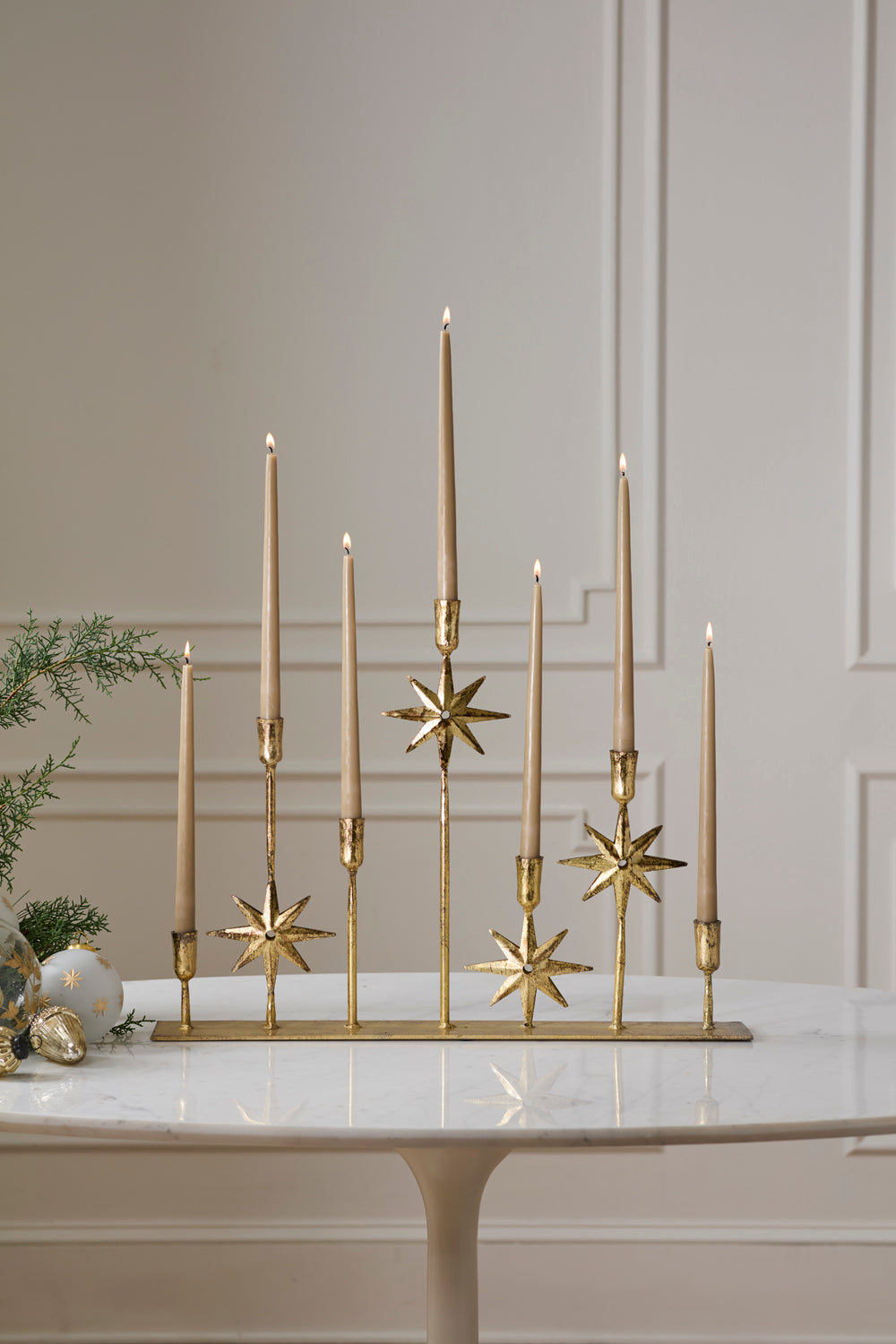 Winter Solstice Candelabra By Accent Decor | Planters, Troughs & Cachepots | Modishstore - 3