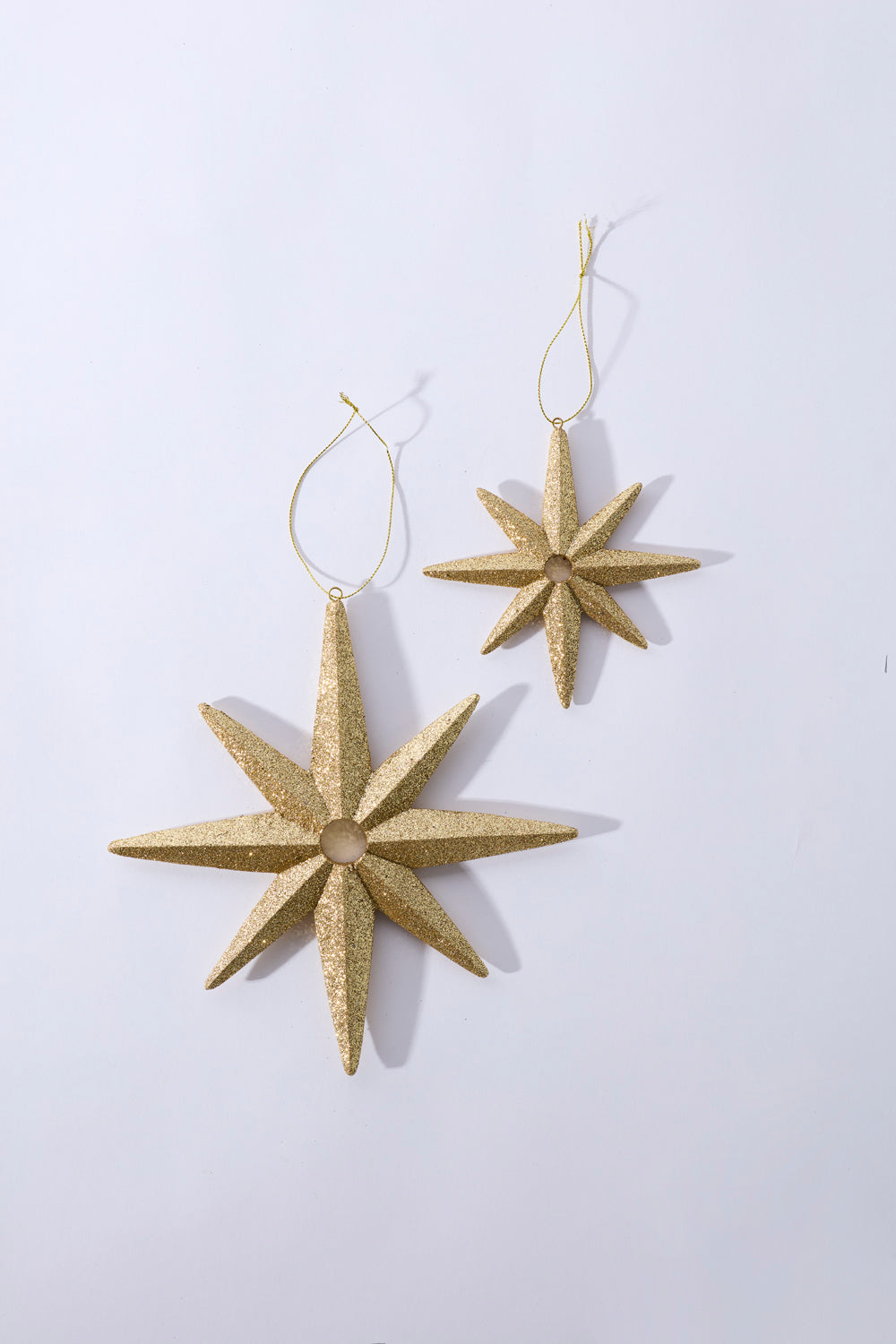 Wishing Star Ornament Set of 8 By Accent Decor | Ornaments | Modishstore - 3