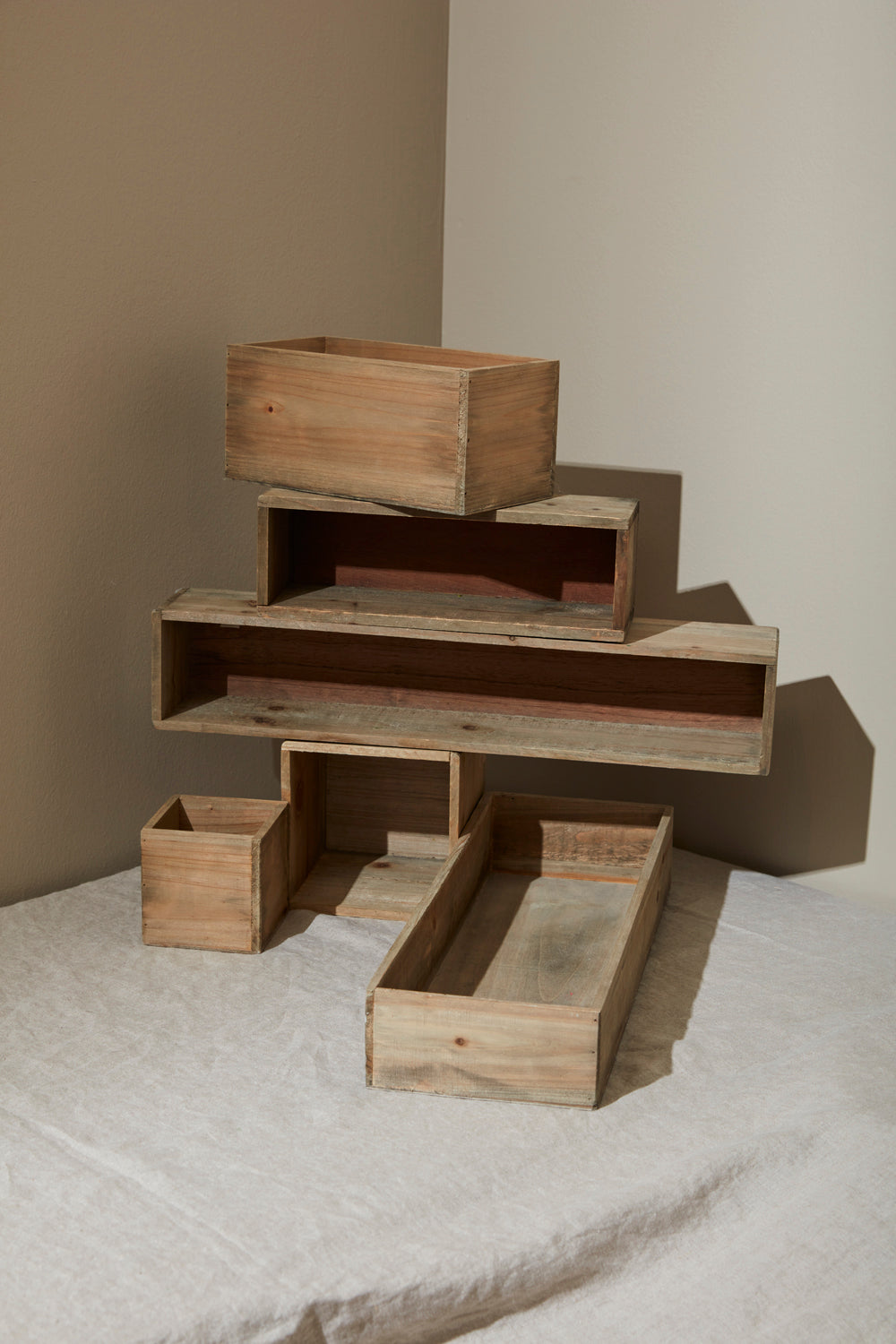 Woodland Planter Set of 4 By Accent Decor | Planters, Troughs & Cachepots | Modishstore - 4