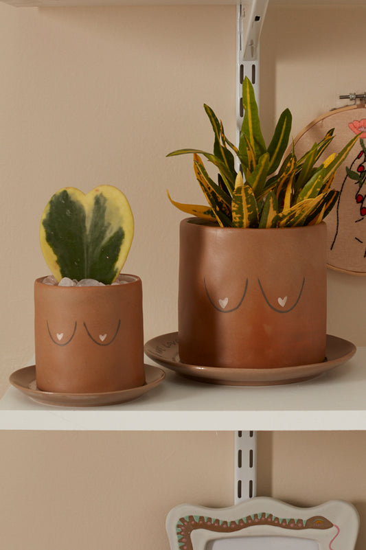 You are Loved Pot Set of 4 By Accent Decor | Planters, Troughs & Cachepots | Modishstore - 1