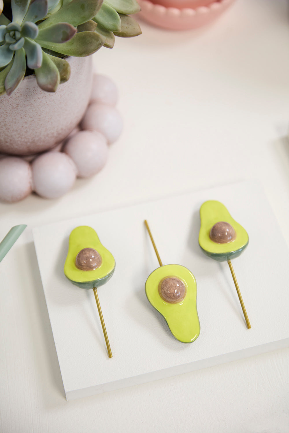 Yummy Plant Sticks - Set of 6 By Accent Decor | Planters, Troughs & Cachepots | Modishstore - 5