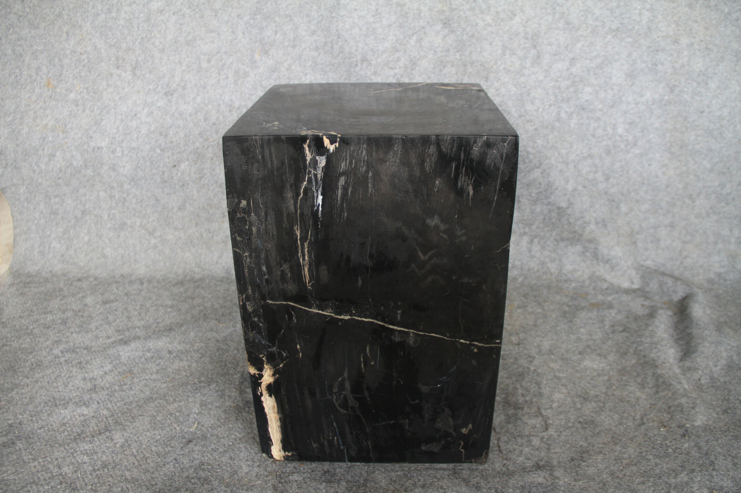 Square Petrified Wood Log Stool 18" x 12" x 12" -004.19  or 4.19 | Petrified Wood Stools | Modishstore-2