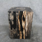 Square Petrified Wood Log Stool 18" x 12" x 12" -0086.19 or 86.19 | Petrified Wood Stools | Modishstore