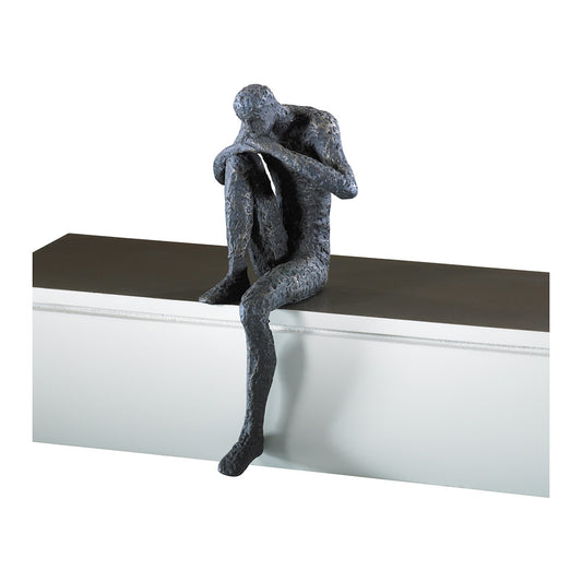 Cyan Design Thinking Man Shelf Decor | Modishstore | Sculptures
