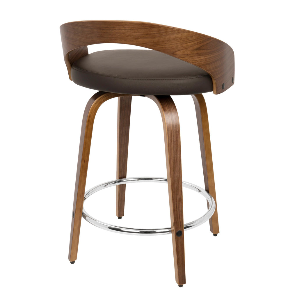 LumiSource Grotto Counter Stool - Set of 2-18