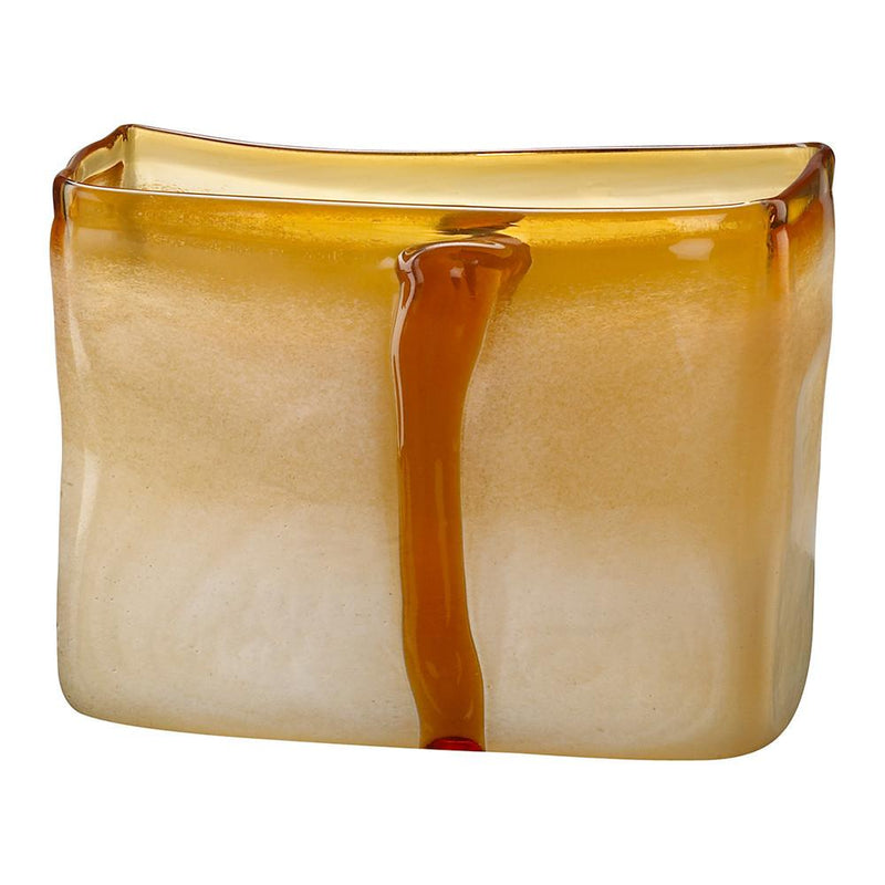 Cyan Design Cream And Cognac Vase