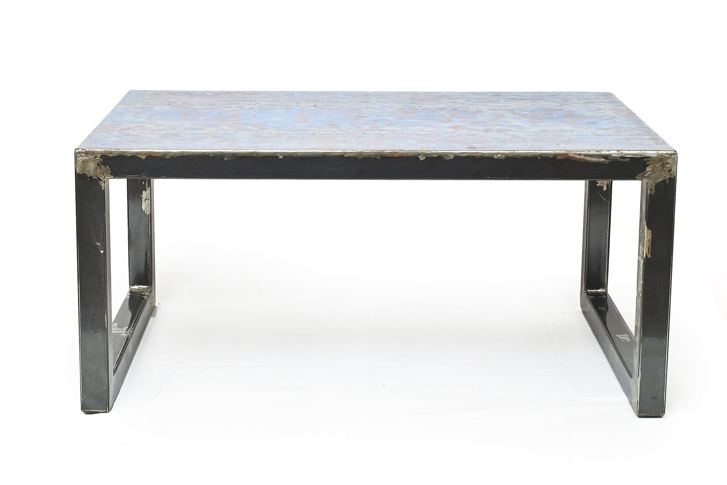 Large Metal Recycled Oil Drum Coffee Table | Coffee Tables | Modishstore - 2
