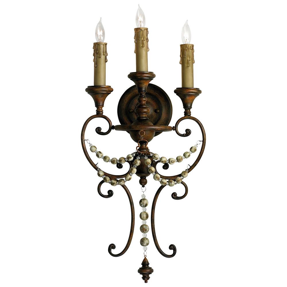 Cyan Design Meriel Three Light Wall Bracket