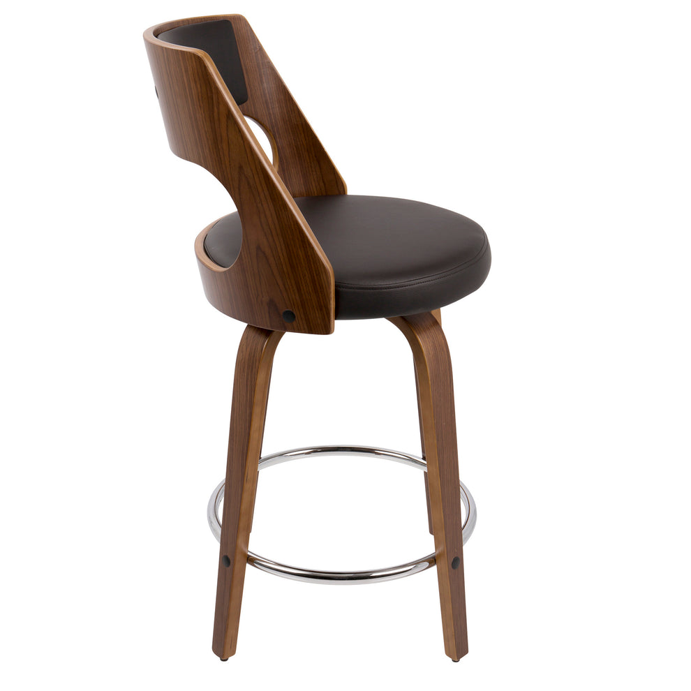 LumiSource Cecina 24'' Counter Stool - Set of 2-7