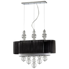 Rectangular Kravet Pendant