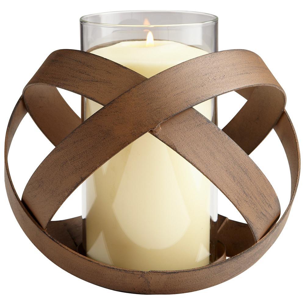 Round Copper Infinity Votive Candle Holder - Thumbnail 3