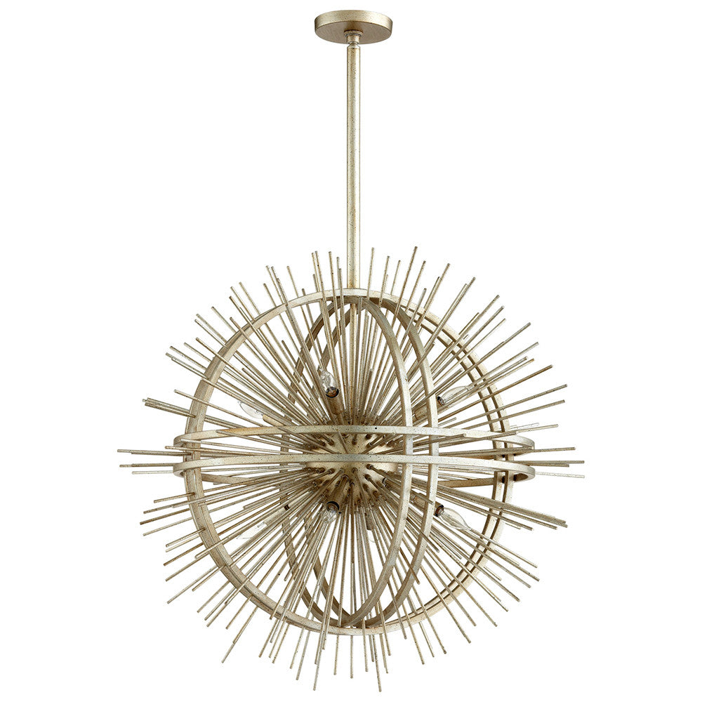 Cyan Design Saturn Burst Eight Light Pendant | Modishstore | Pendant Lamps