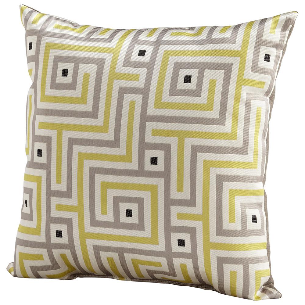 Cyan Design Maze Pillow
