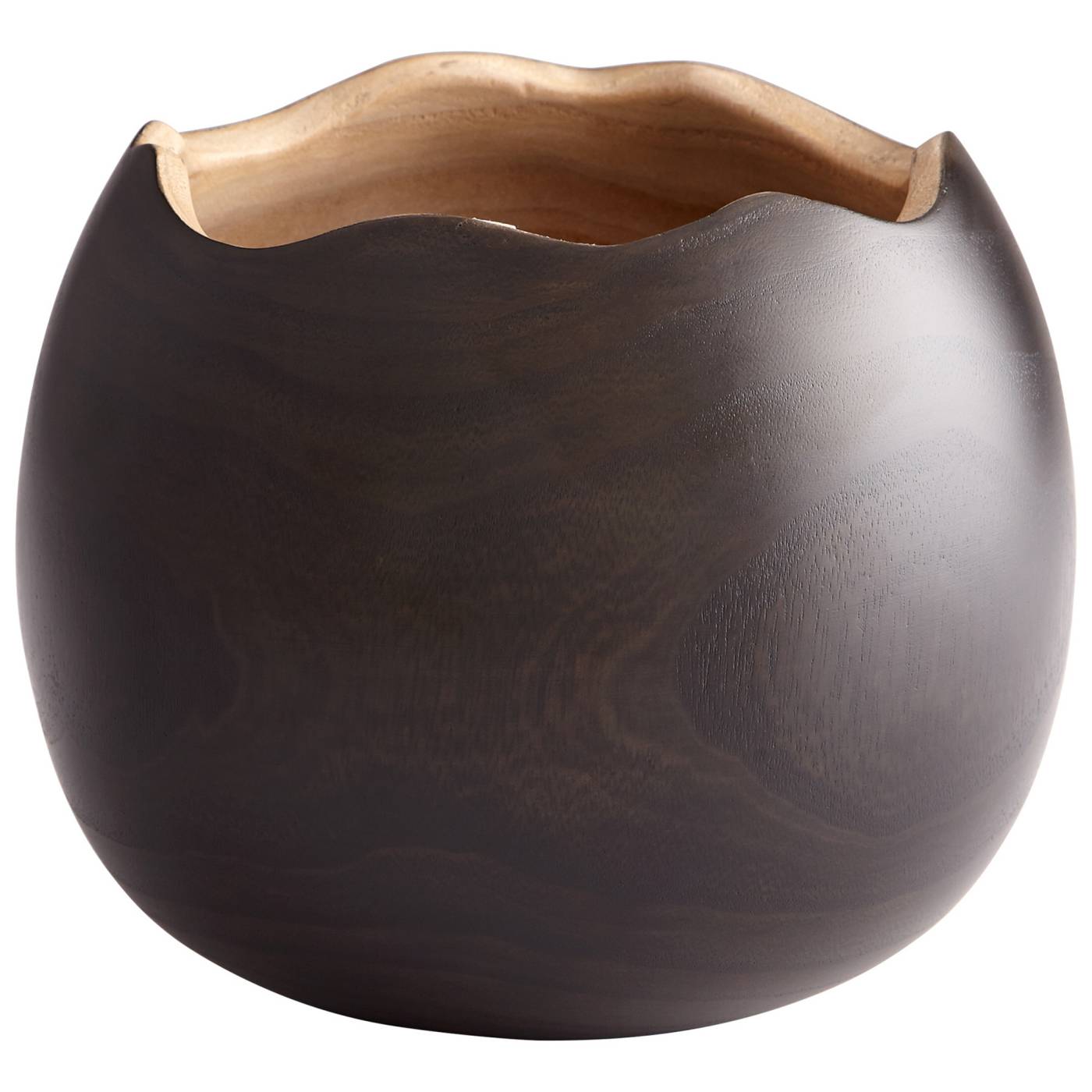 Large Bol Noir Vase By Cyan Design | Cyan Design | Modishstore