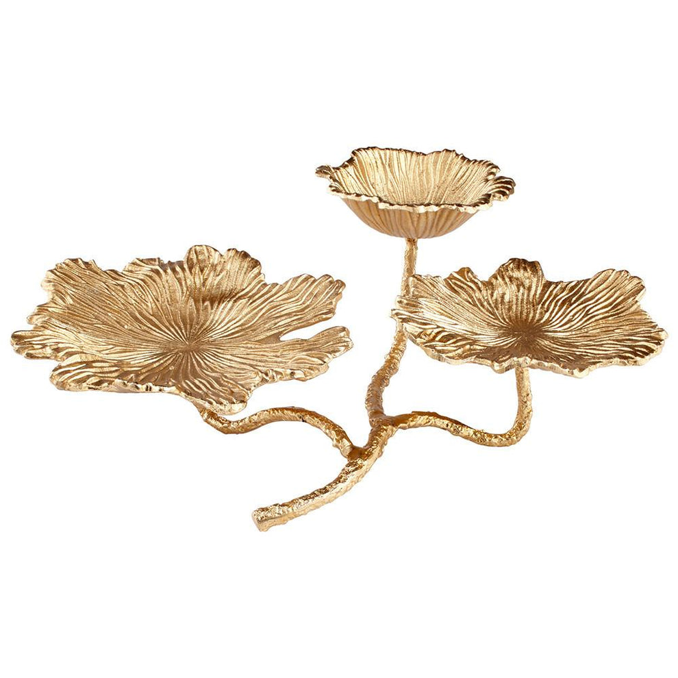 Cyan Design Flowers And Flames Candle Holder