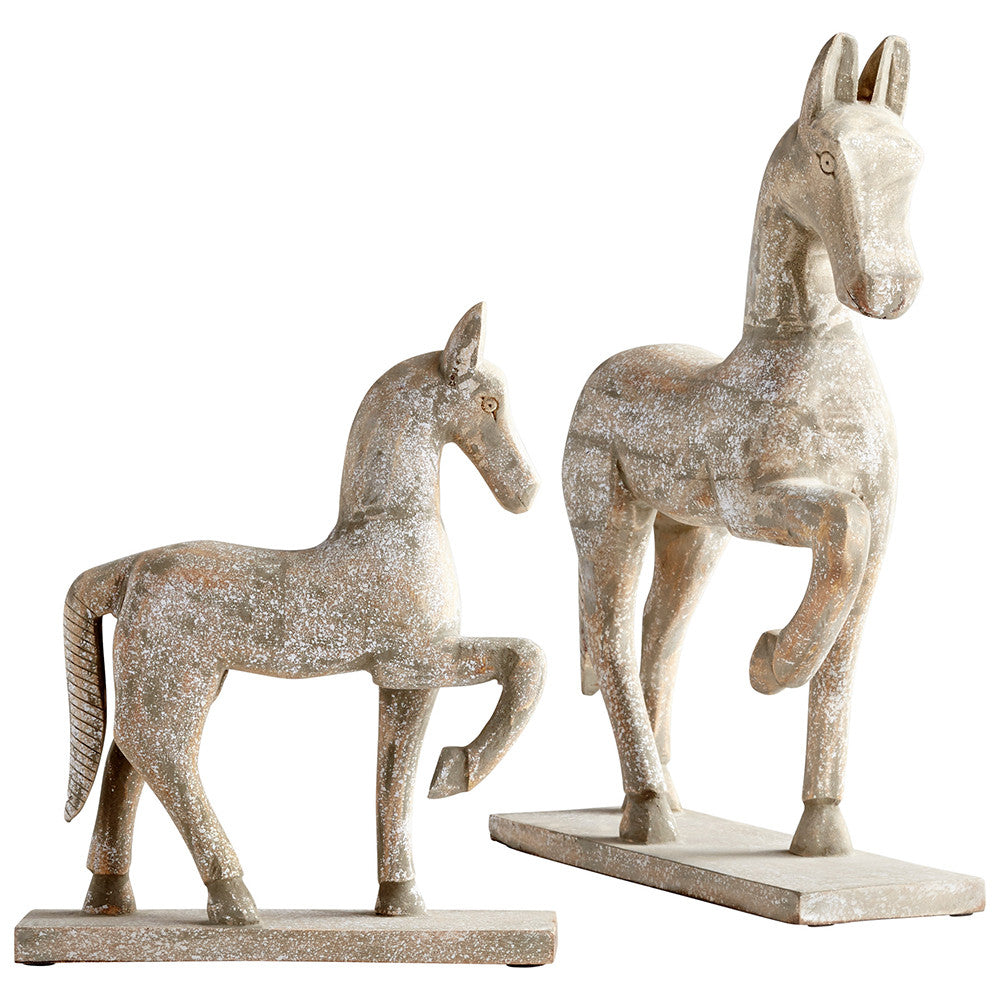 Cyan Design Rustic Canter Sculpture