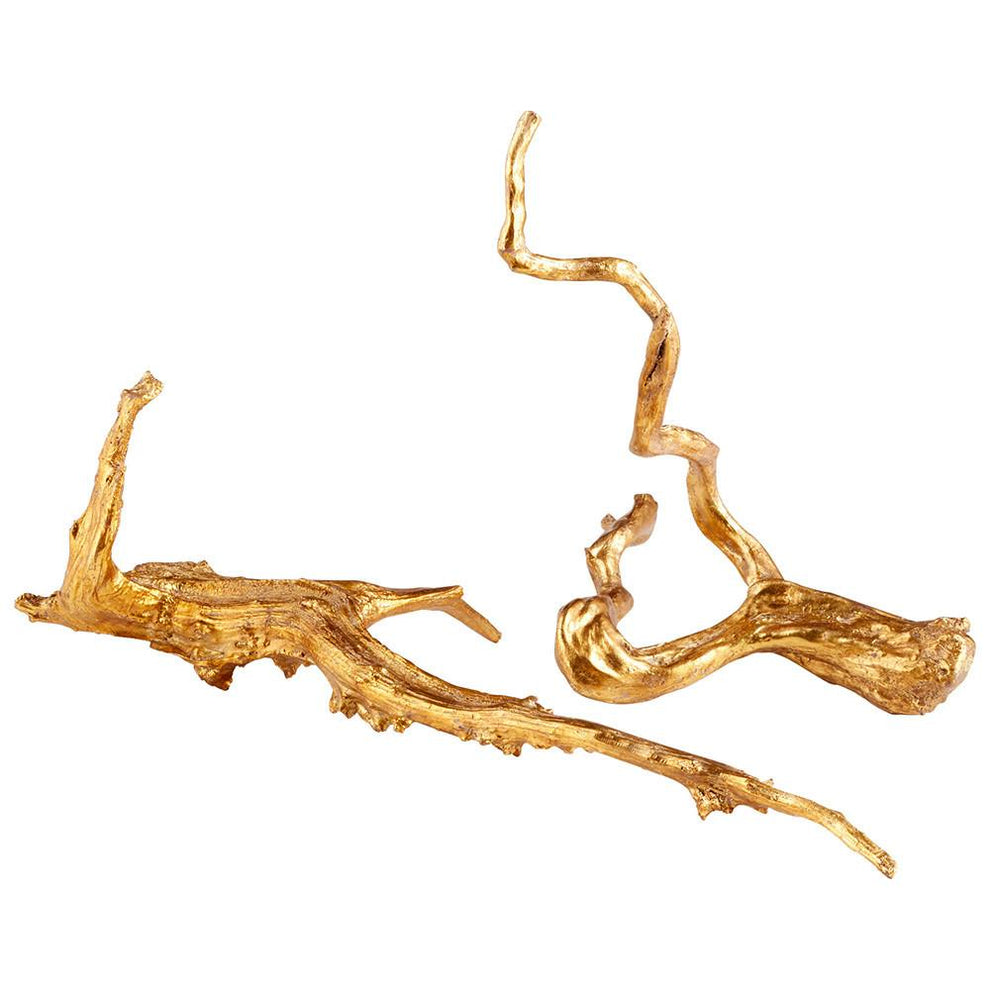 Cyan Design Drifting Gold Sculpture
