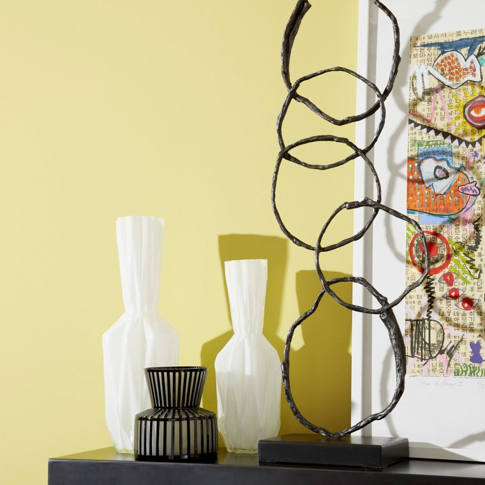 Lg Infinity Origami Vase | Vases | Modishstore - 3
