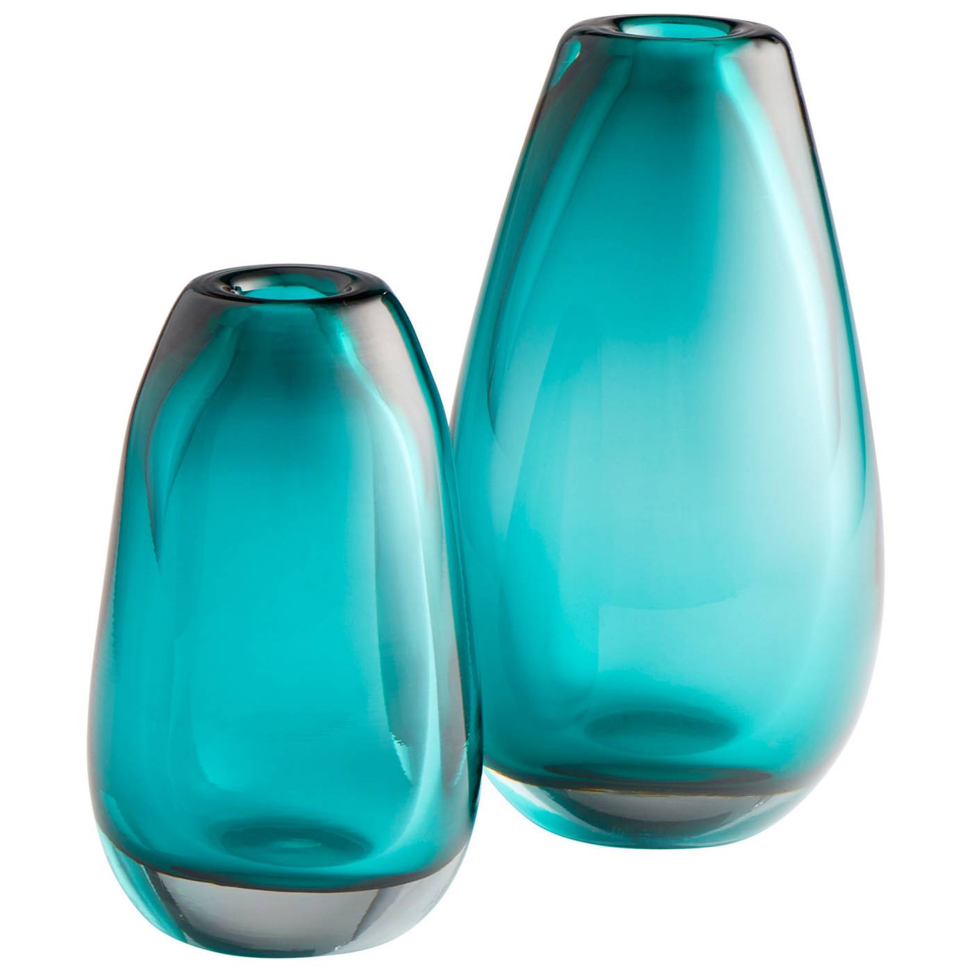 Small Blown Ocean Vase By Cyan Design | Cyan Design | Modishstore