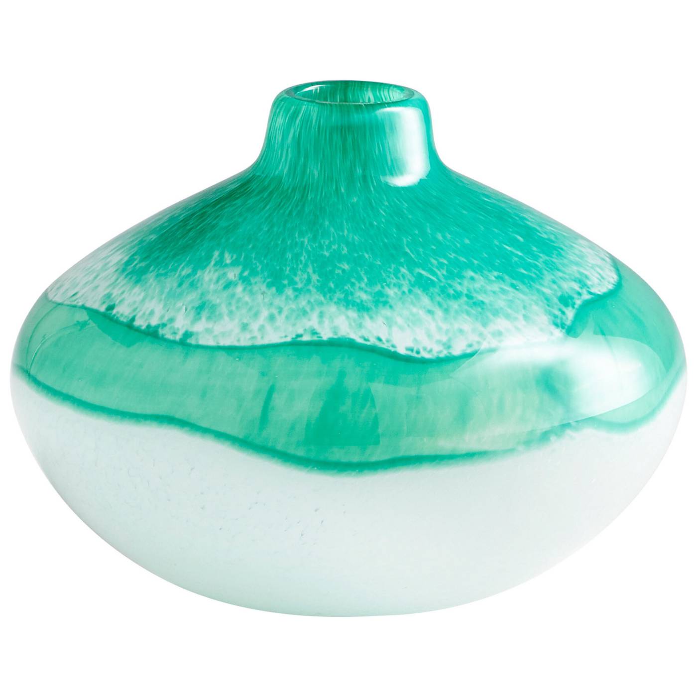 Small Iced Marble Vase By Cyan Design | Cyan Design | Modishstore