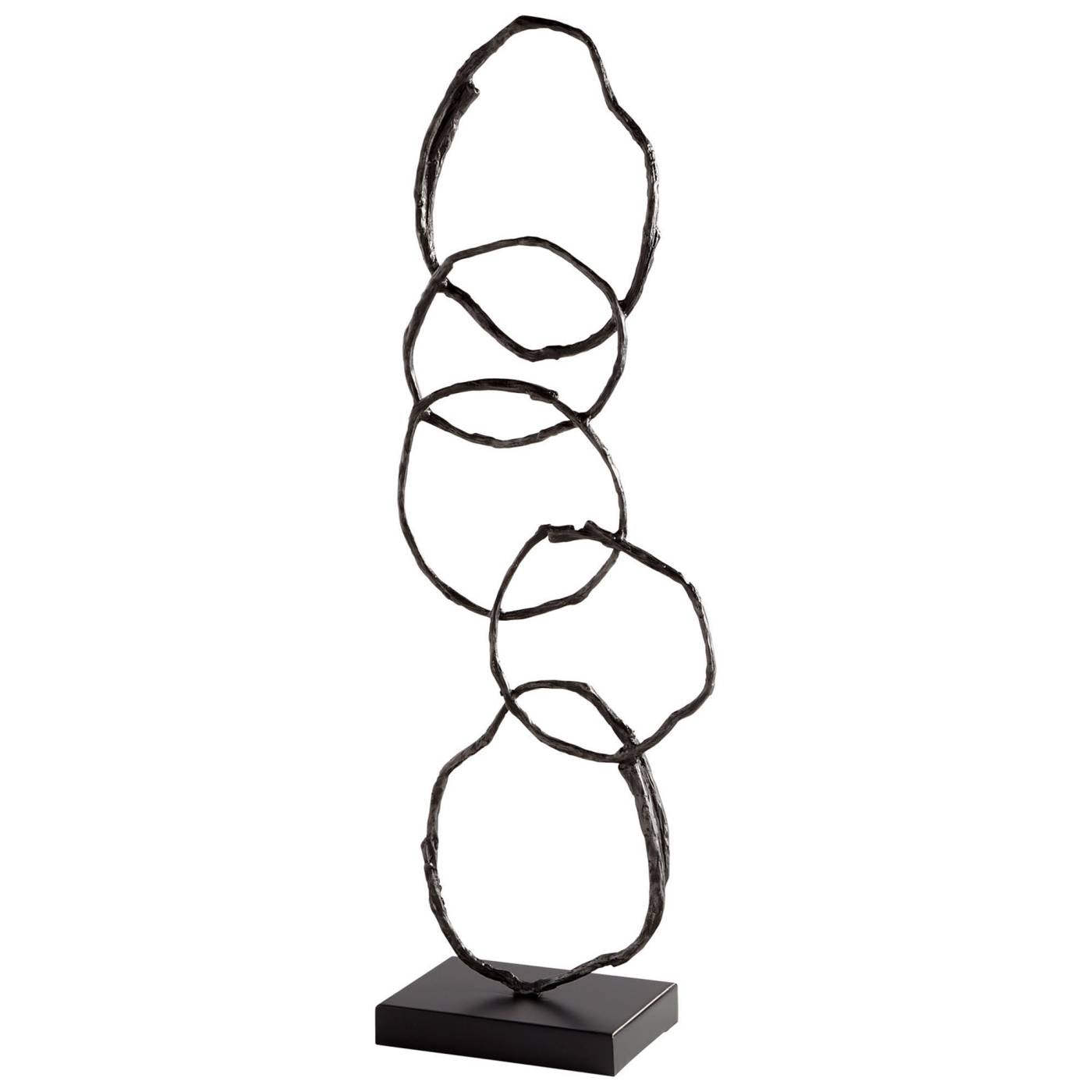 Inner Circles Sculpture By Cyan Design | Cyan Design | Modishstore - 2