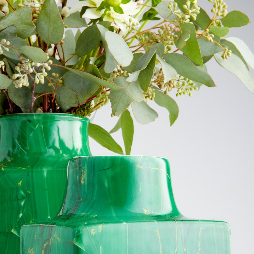 Small Jaded Vase | Vases | Modishstore - 2