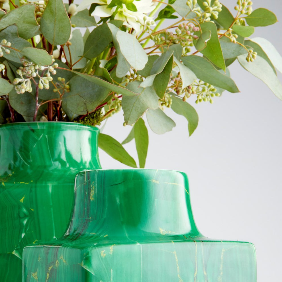 Large Jaded Vase | Vases | Modishstore - 3