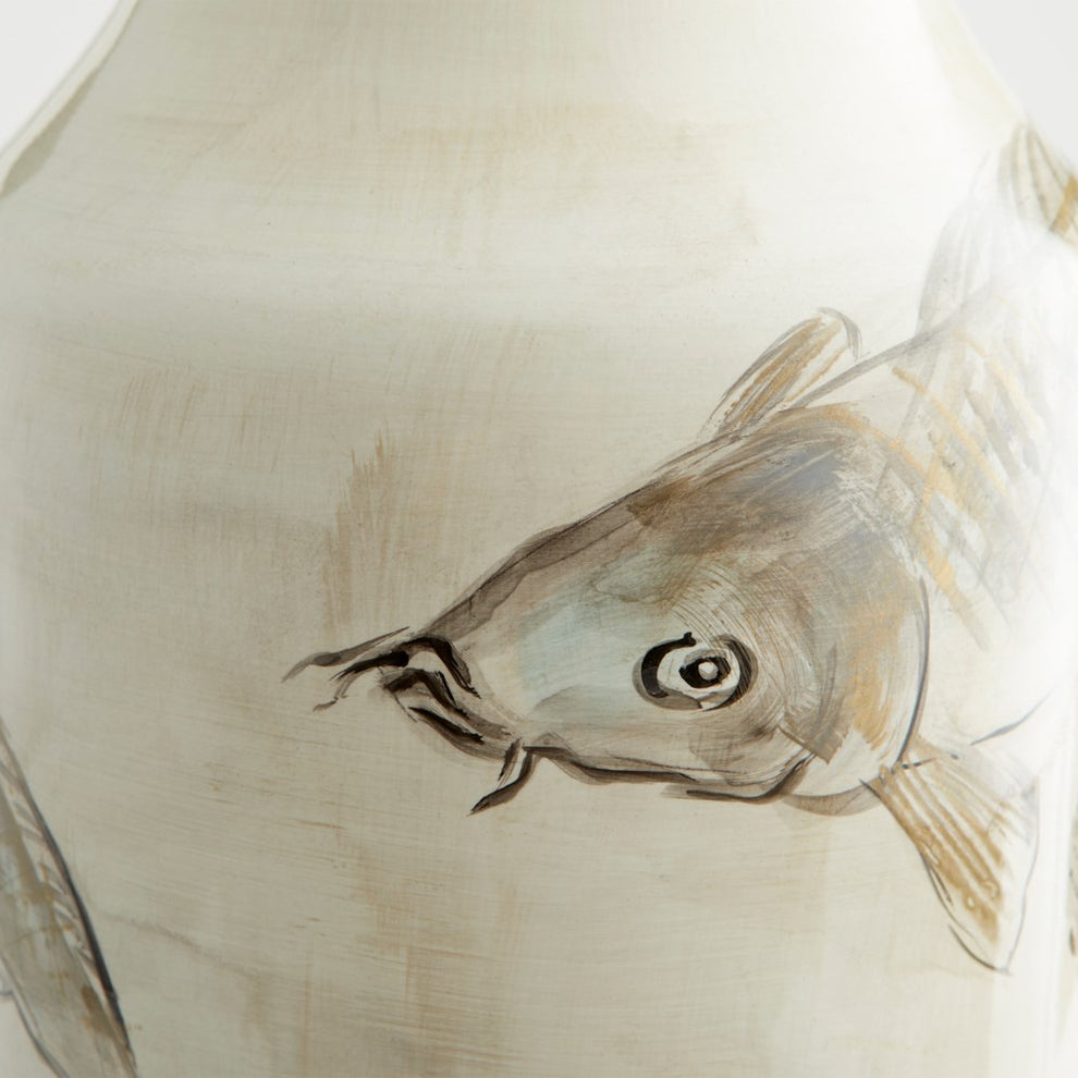 Playing Koi Vase | Vases | Modishstore - 3