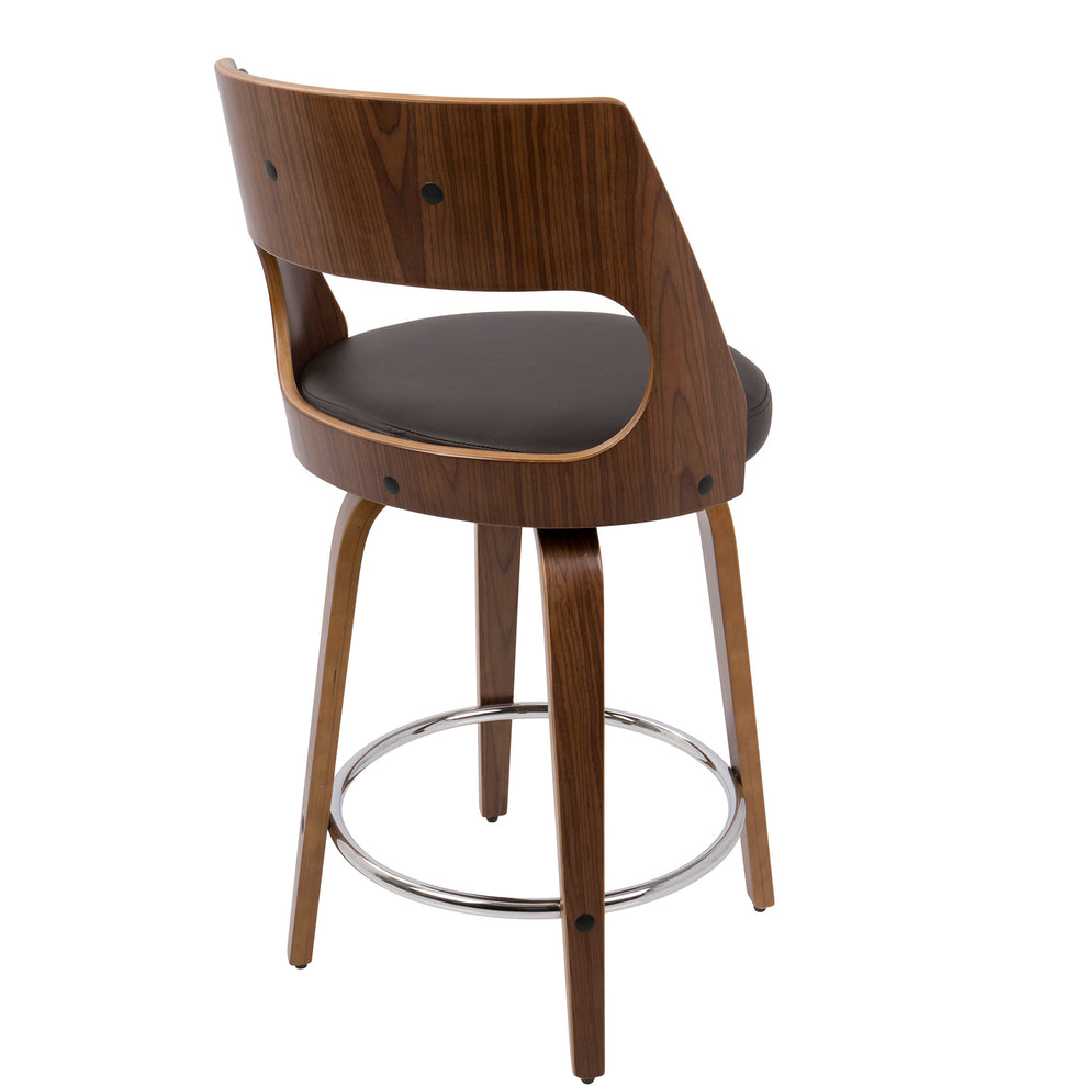LumiSource Cecina 24'' Counter Stool - Set of 2-10