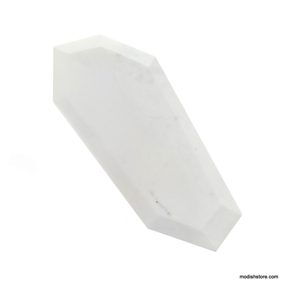 Roost Faceted Marble Serving Boards