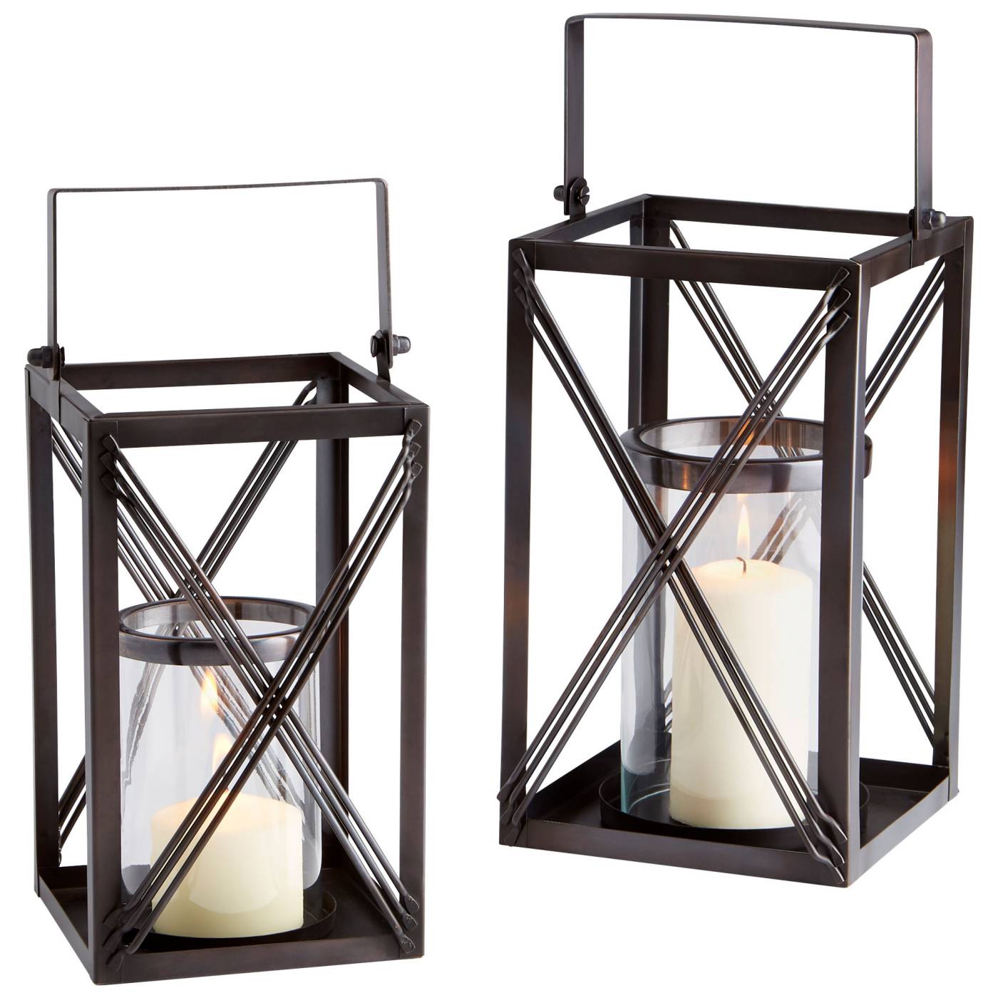Small Ashbrook Candleholder By Cyan Design | Cyan Design | Modishstore