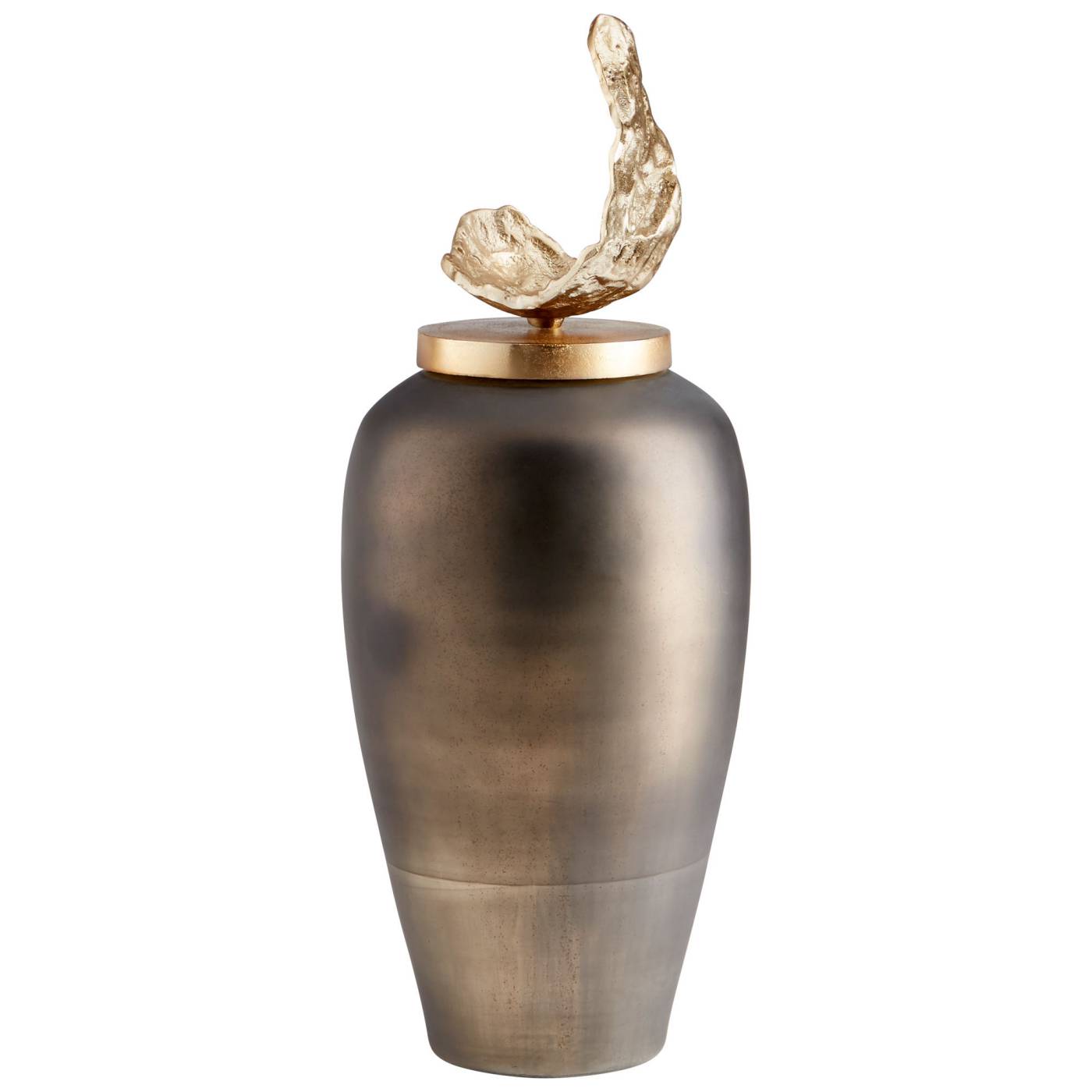 Polished Bark Sculpture By Cyan Design Silver Grey Smoke Modish Store