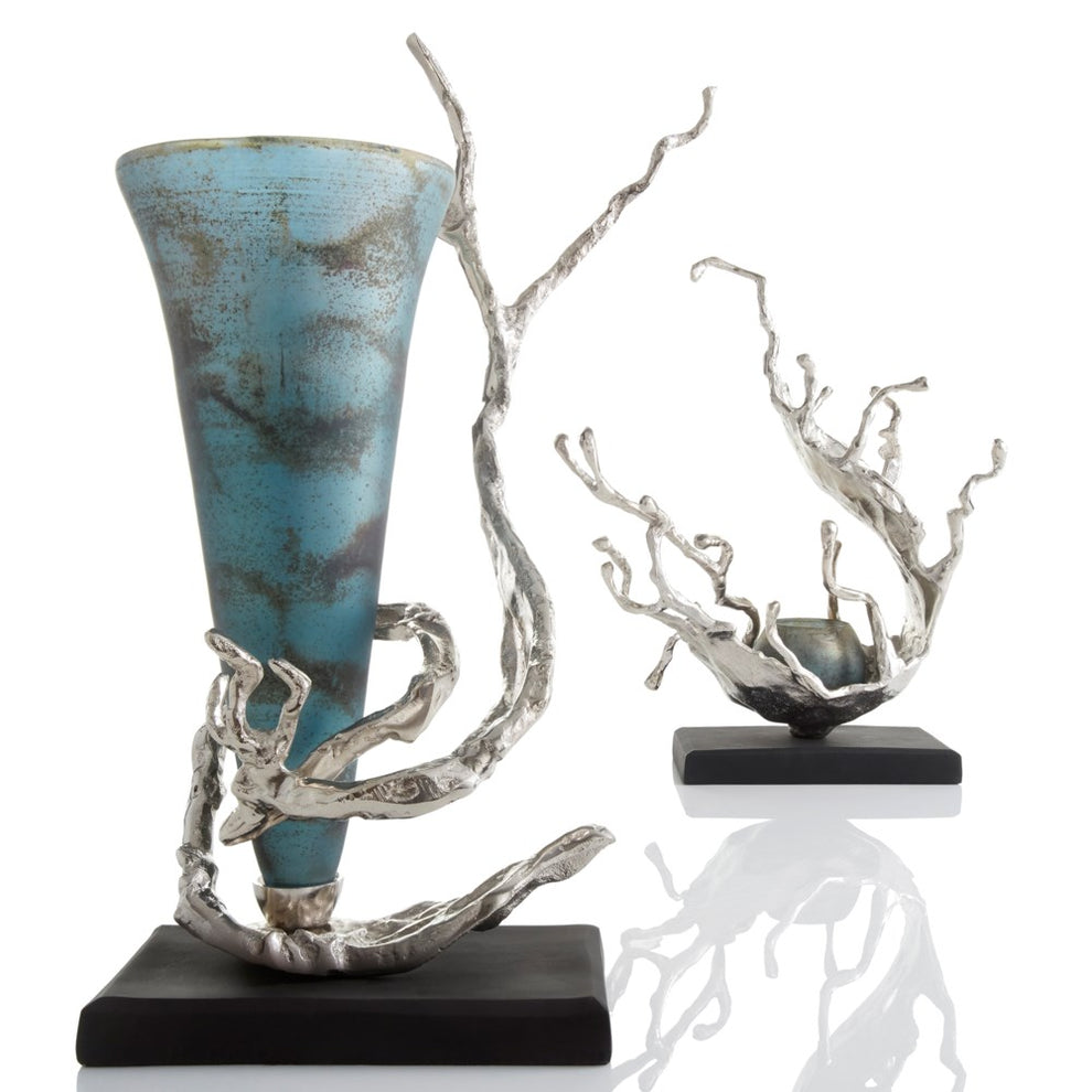 Aqueous Candleholder | Candle Holders | Modishstore - 2
