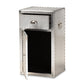 baxton studio serge french industrial silver metal 1 door accent storage cabinet | Modish Furniture Store-3