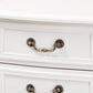 Baxton Studio Gabrielle Traditional French Country Provincial White-Finished 3-Drawer Wood Nightstand | Nightstands | Modishstore - 5