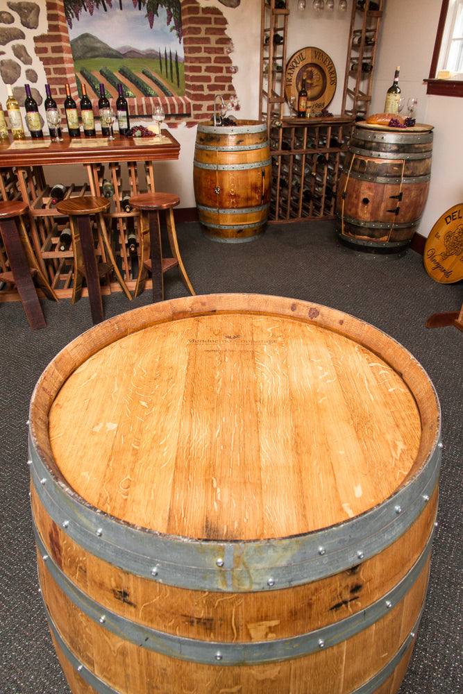 Napa East Refinished Wine Barrel