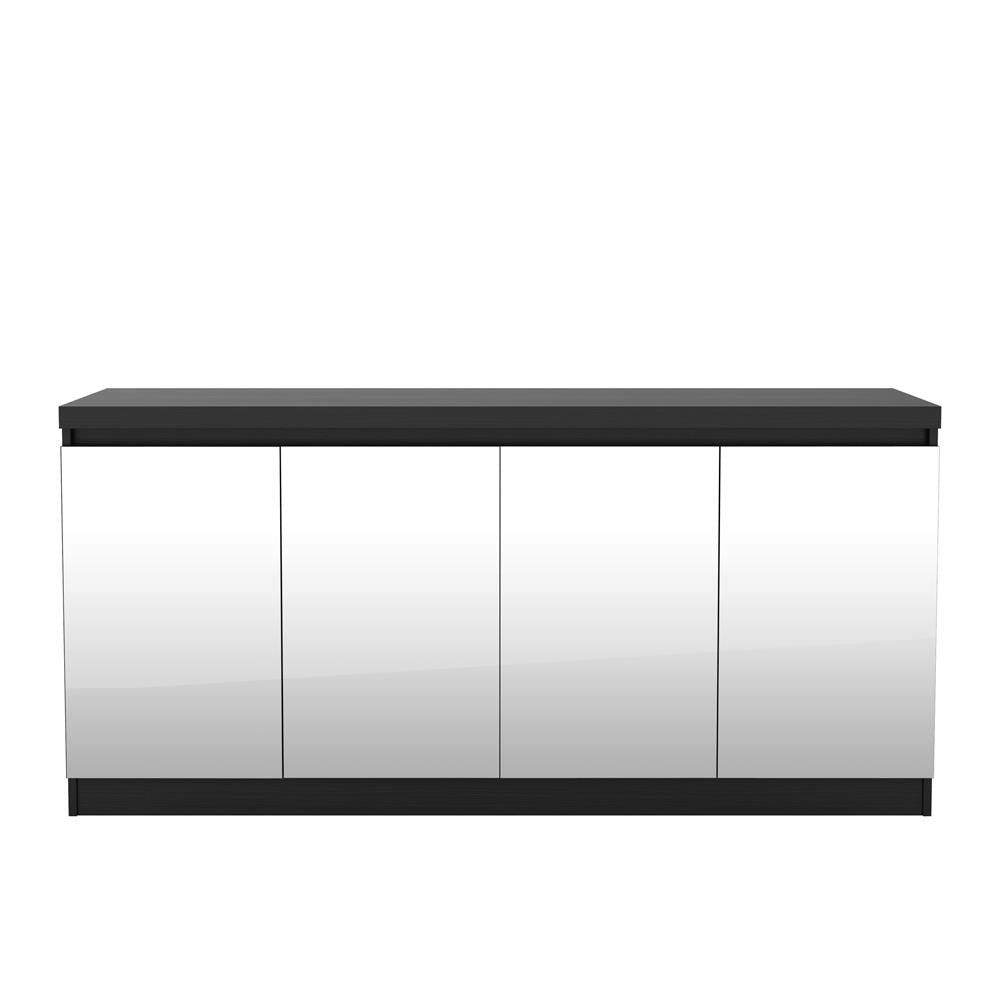 Manhattan Comfort Viennese 62.99" - 6 Shelf Buffet Cabinet with Mirrors | Cabinets | Modishstore-6