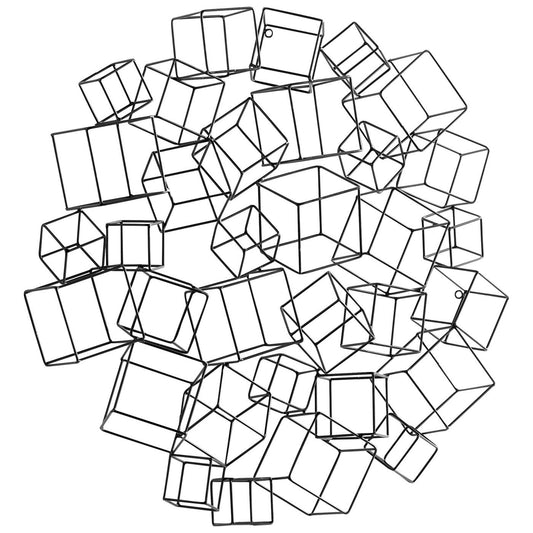 Cubed Wreath Wall Art By Cyan Design | Cyan Design | Modishstore